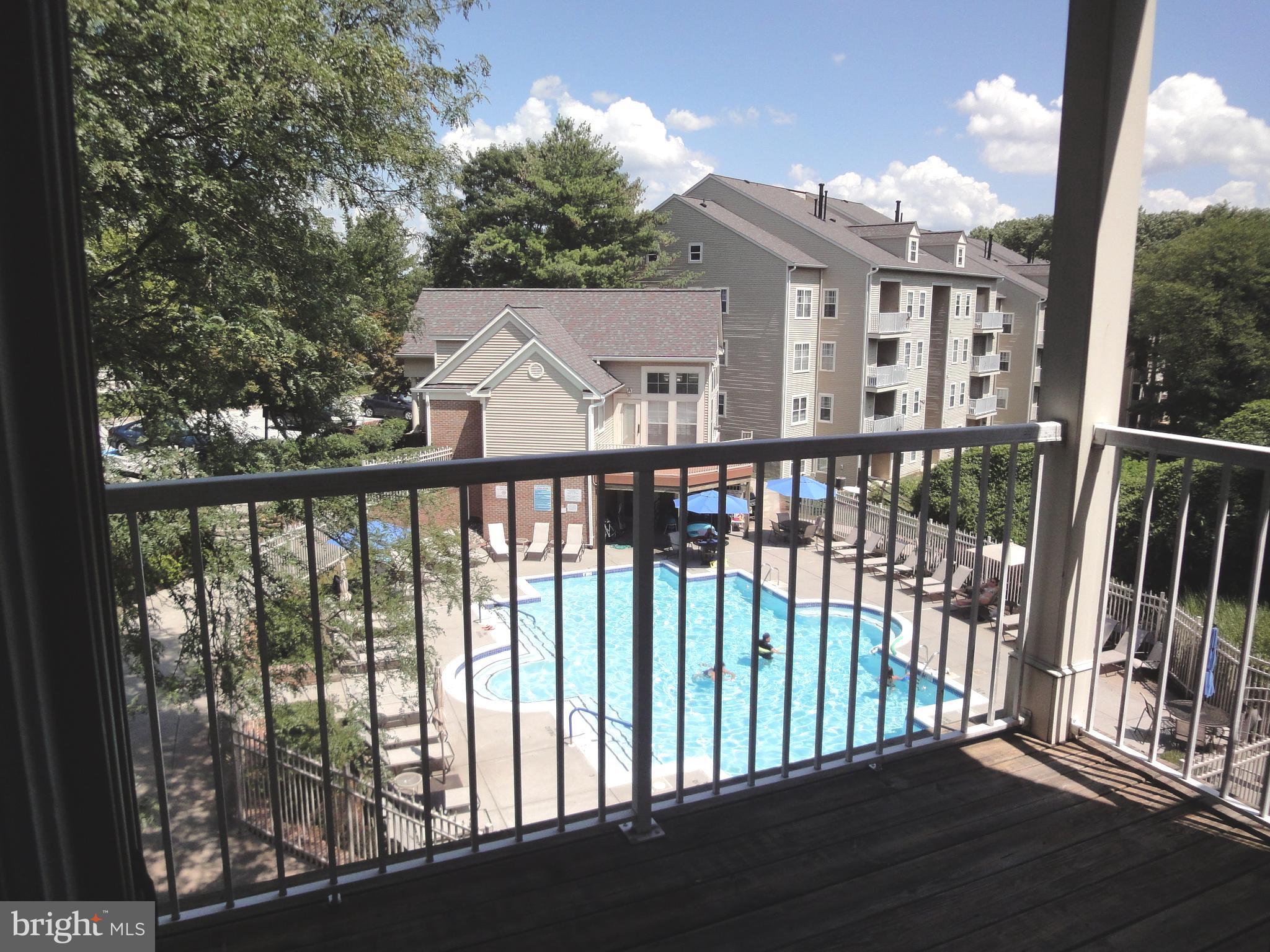 6832 Hayley Ridge Way, Unit G Baltimore, MD 21209 - Photo 14 of 34 View from the 163 x 127 private balcony