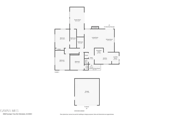 $489,900 | 39047 Juniper Tree Road, Palmdale, CA 93551