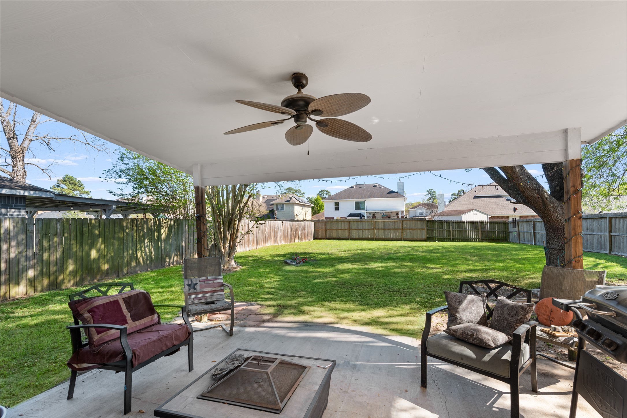 3727 Oaklace Drive Spring, TX 77389 - Photo 35 of 37 a view of outdoor space yard and patio