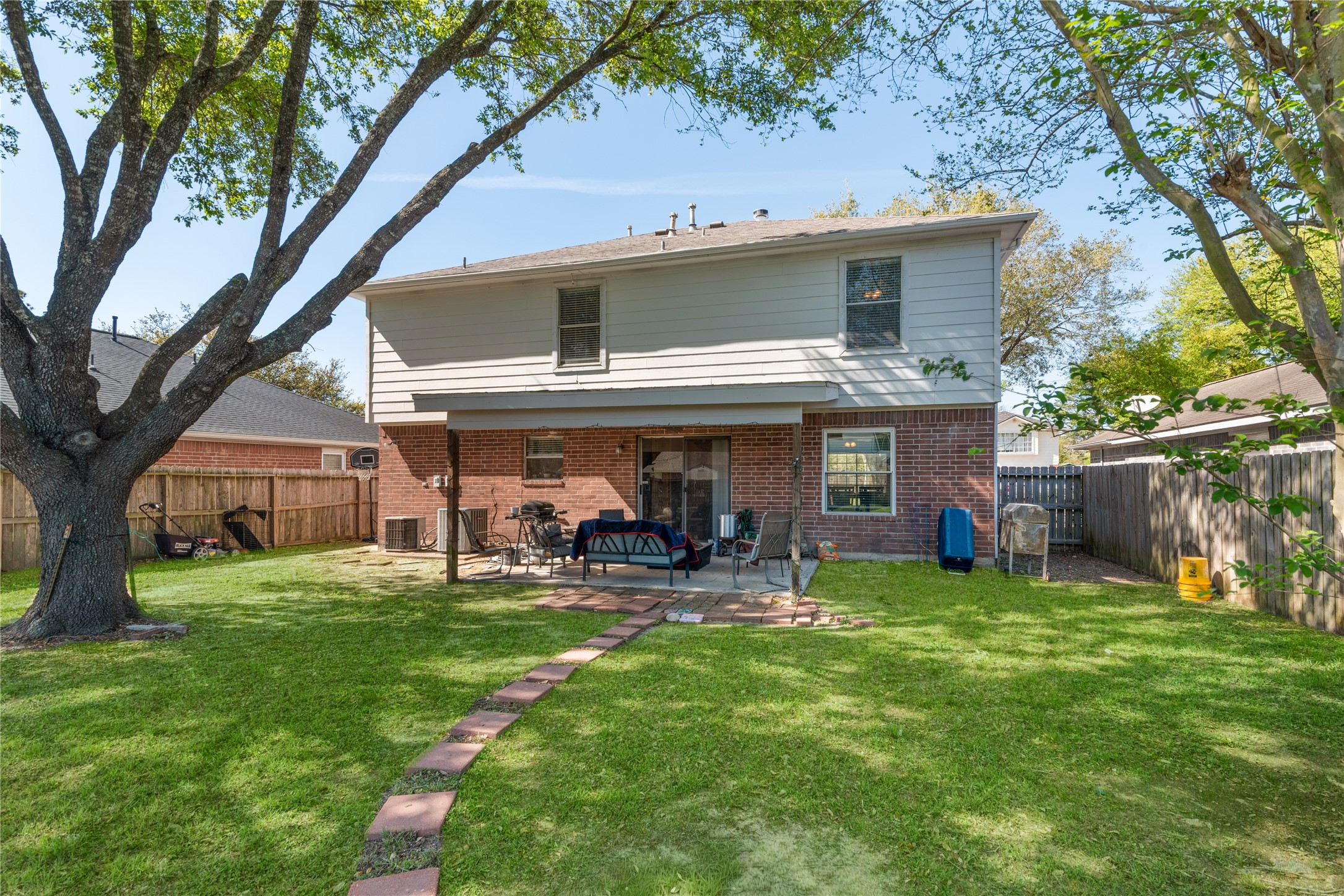 3727 Oaklace Drive Spring, TX 77389 - Photo 37 of 37 a view of a house with a yard and sitting area