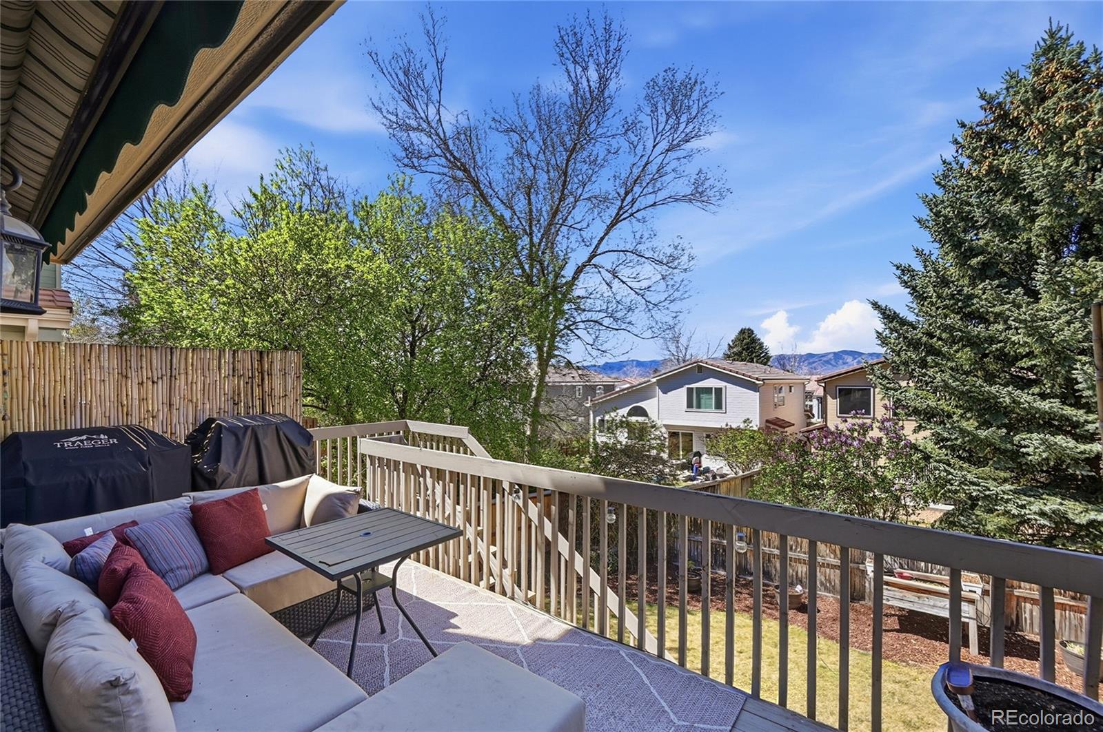 9153 Roadrunner Drive Highlands Ranch, CO 80129 - Photo 34 of 39 a view of a patio in a balcony