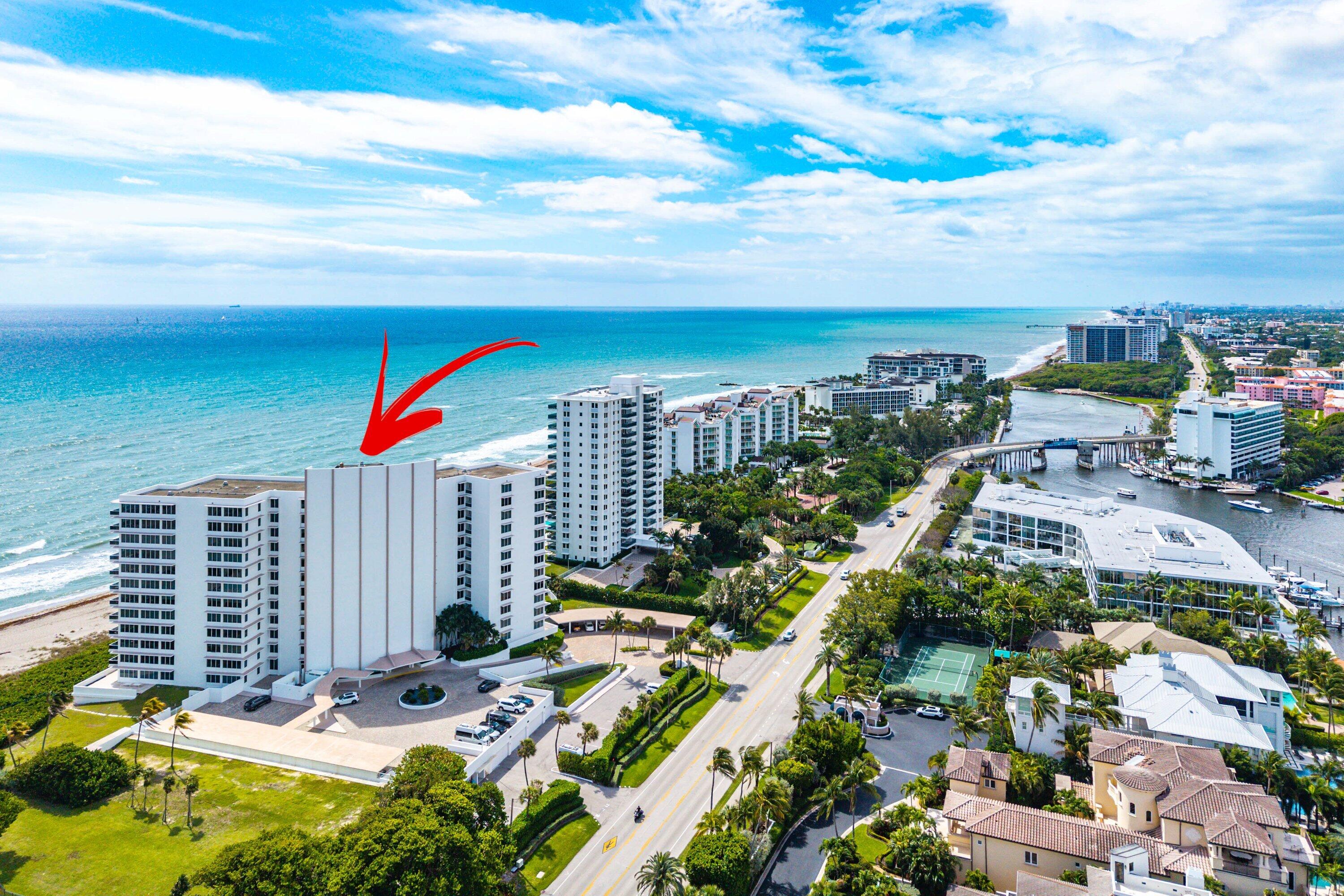 700 South Ocean Boulevard, Unit 705 Boca Raton, FL 33432 - Photo 46 of 58 a view of a city