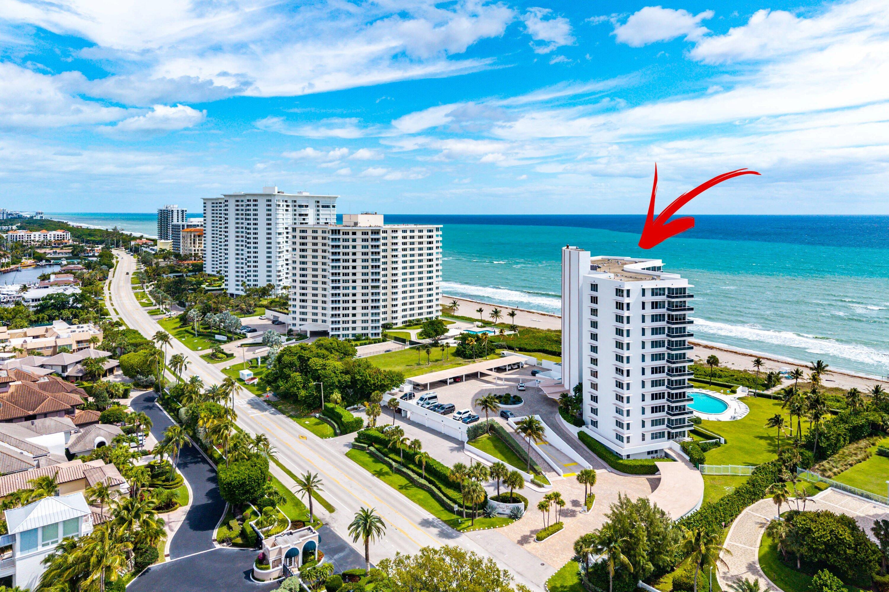 700 South Ocean Boulevard, Unit 705 Boca Raton, FL 33432 - Photo 49 of 58 a view of a city