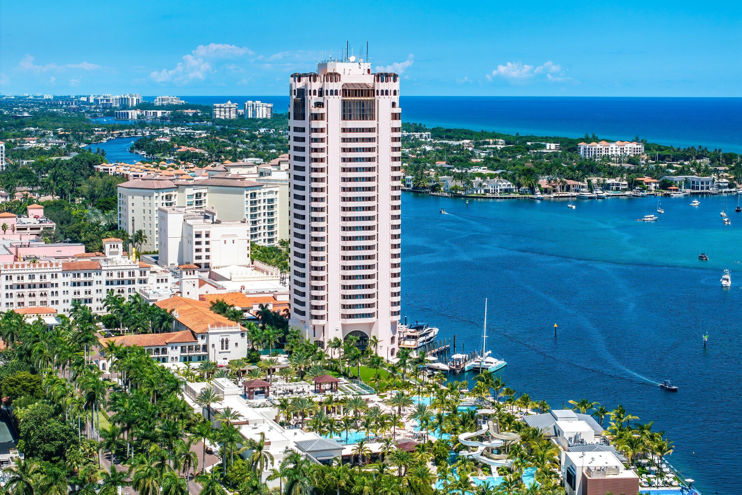 700 South Ocean Boulevard, Unit 705 Boca Raton, FL 33432 - Photo 54 of 58 a view of a city with tall buildings