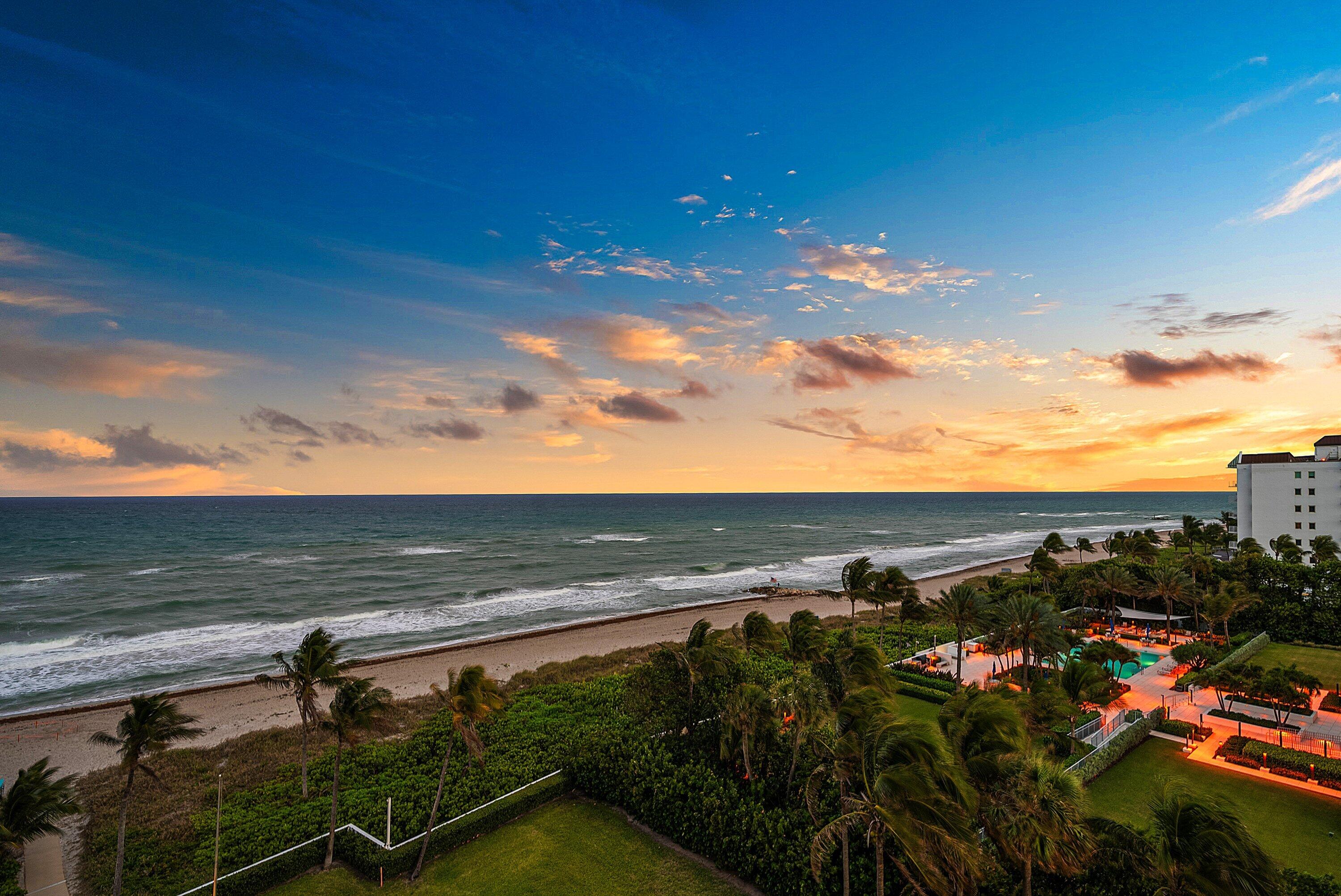 700 South Ocean Boulevard, Unit 705 Boca Raton, FL 33432 - Photo 56 of 58 a view of a lake with outdoor space