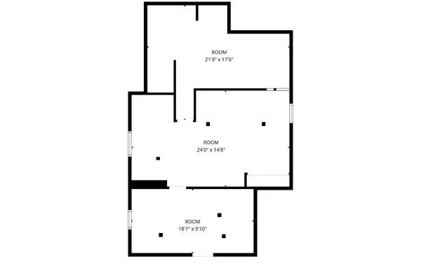 view of a brick house