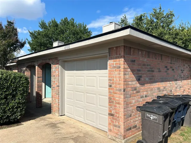a backyard of a house