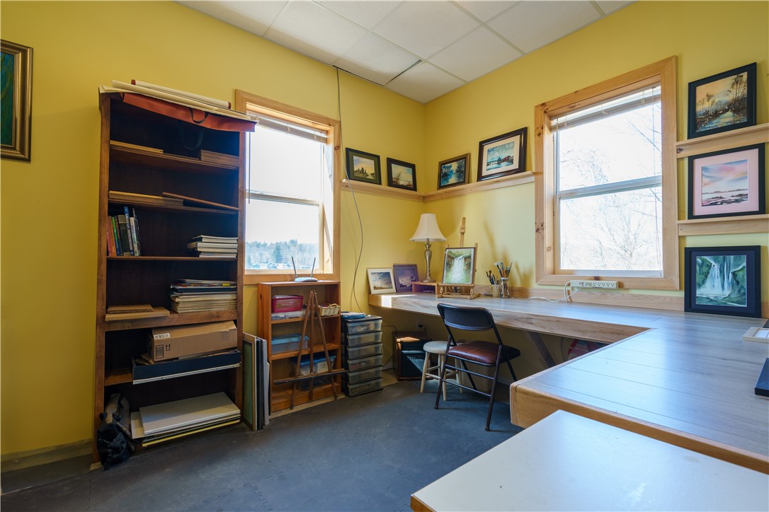 7804 Eagle Road Wolcott, NY 14590 - Photo 35 of 49 Finished office area portion - bright and done wit