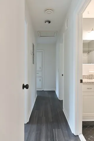 a view of a small space