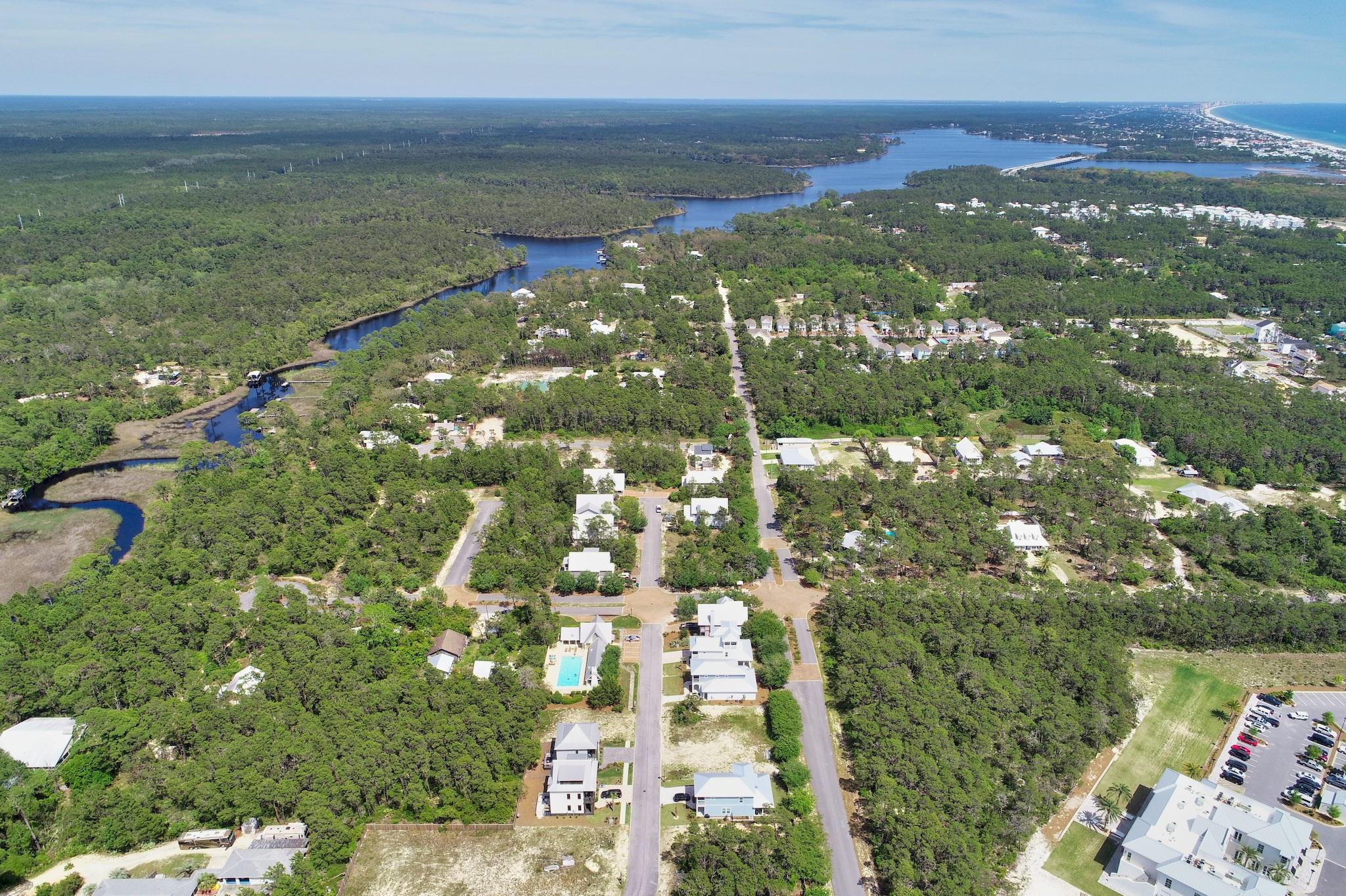 Lot 17 Lake Mist Ln Inlet Beach Inlet Beach, FL 32461 - Photo 48 of 58 Aerial View