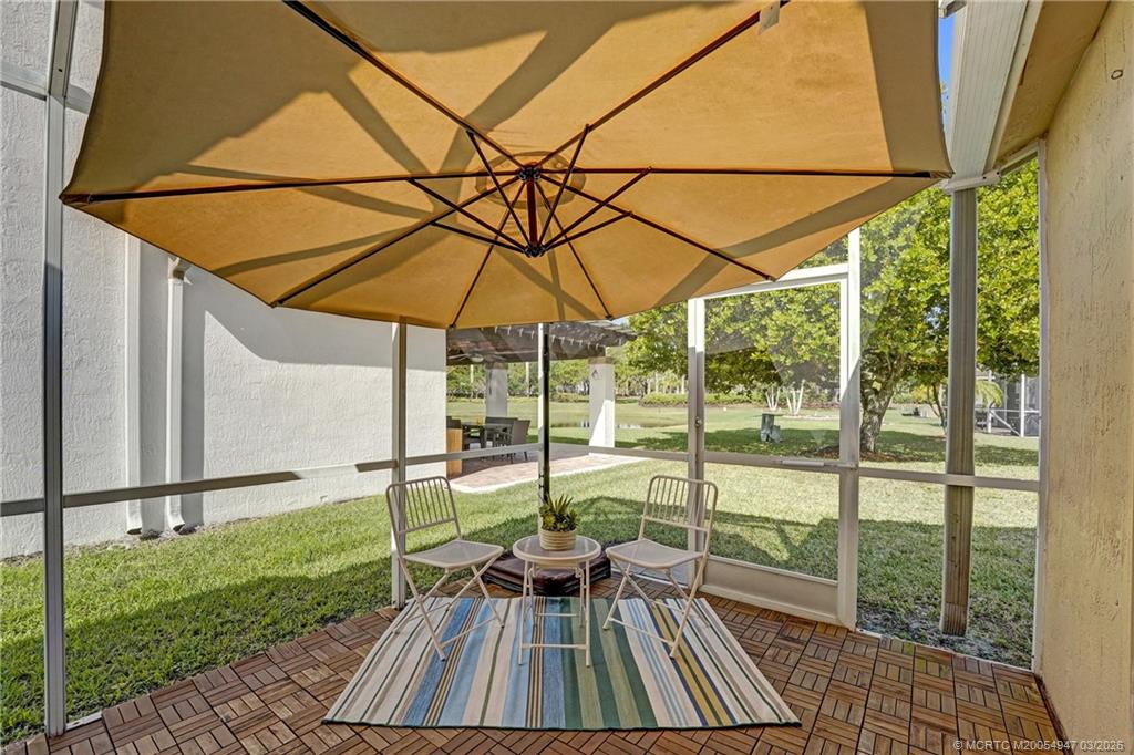4365 Pine Ridge Court Weston, FL 33331 - Photo 41 of 63 a view of backyard with roof deck