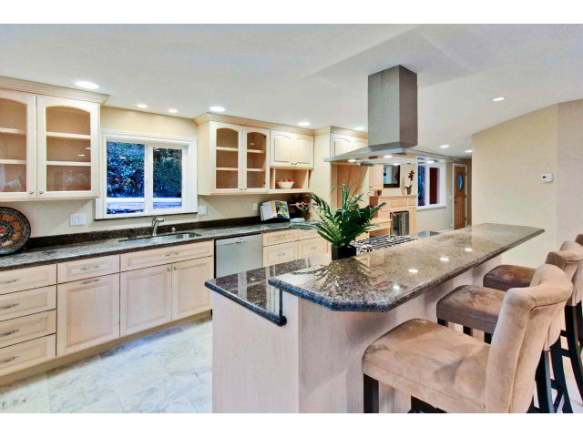 435 Hubbard Gulch Road Ben Lomond, CA 95005 - Photo 8 of 25 a kitchen with cabinets a sink and appliances