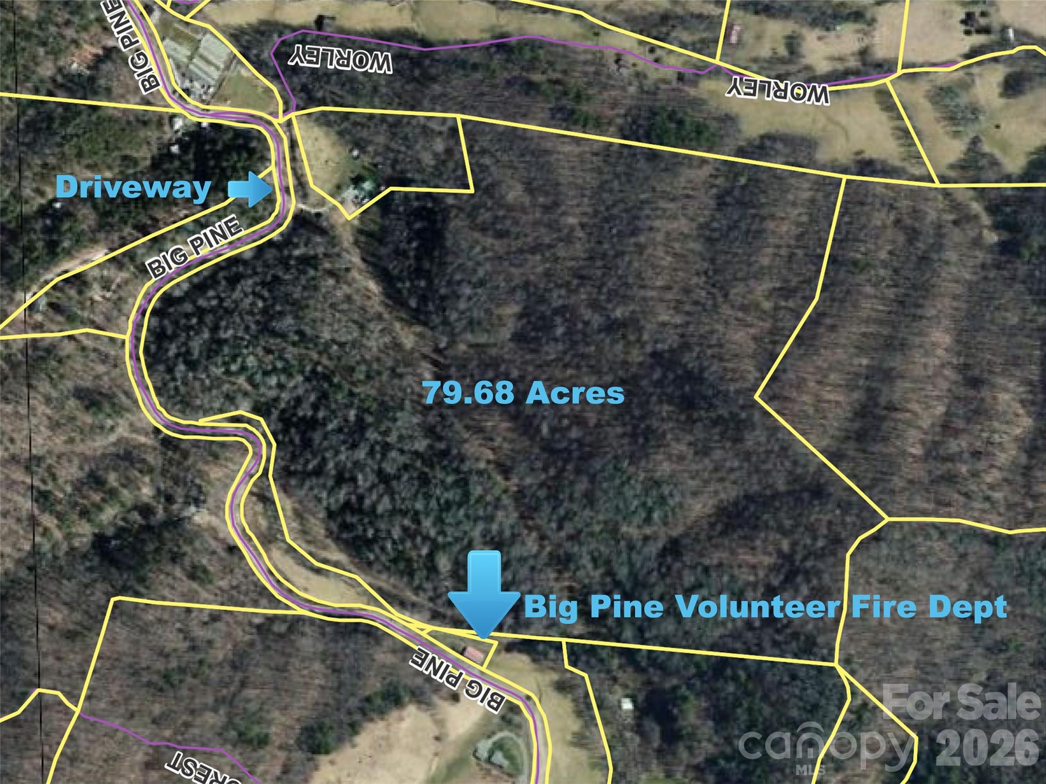 7385 Big Pine Road Marshall, NC 28753 - Photo 8 of 38 a bird view of a house