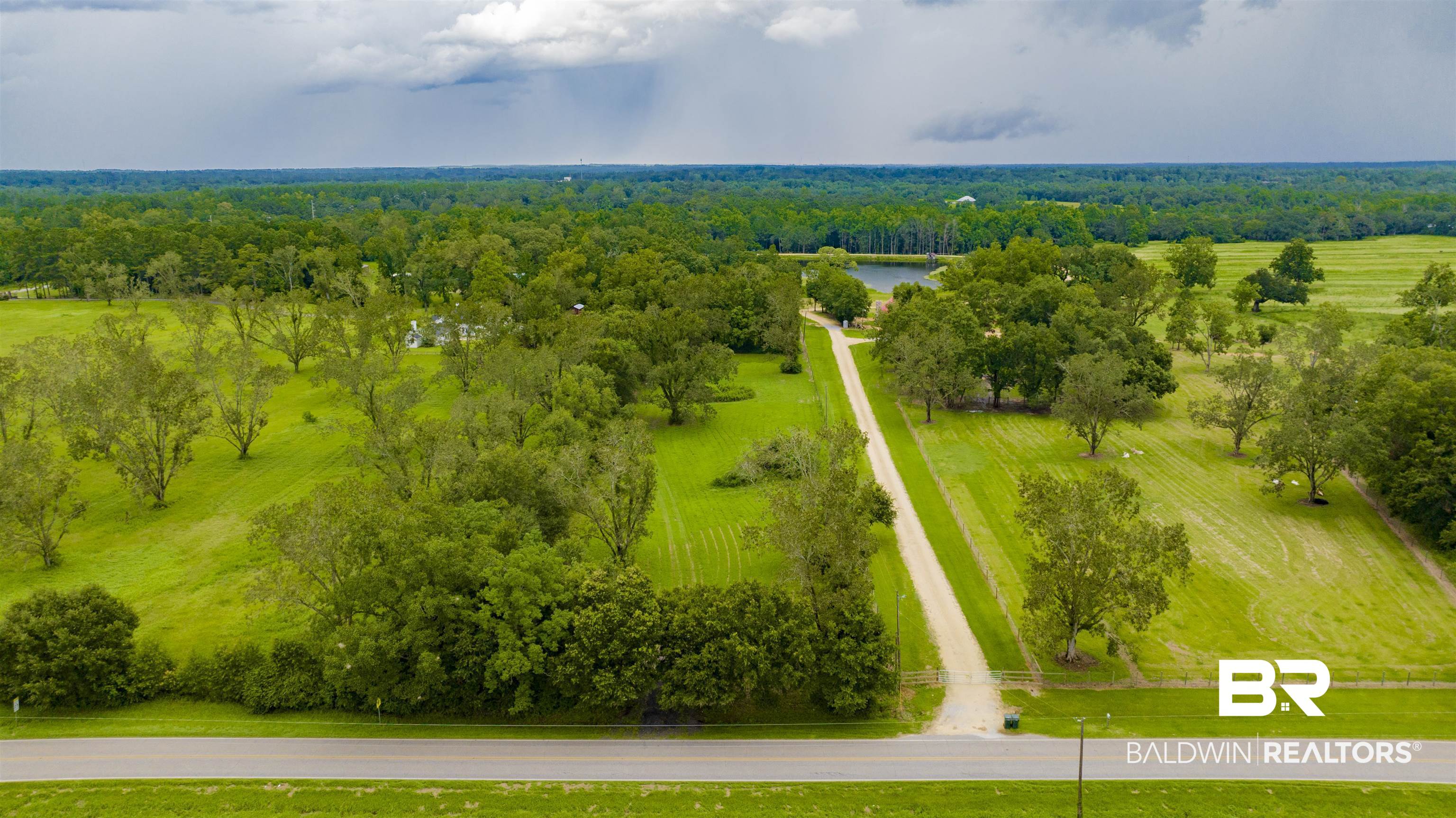 16155 Old Brady Road Bay Minette, AL 36507 - Photo 7 of 23 Bird's eye view featuring a rural view