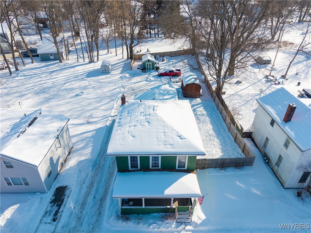 49 North State Street Nunda, NY 14517 - Photo 3 of 49 Drone Exterior