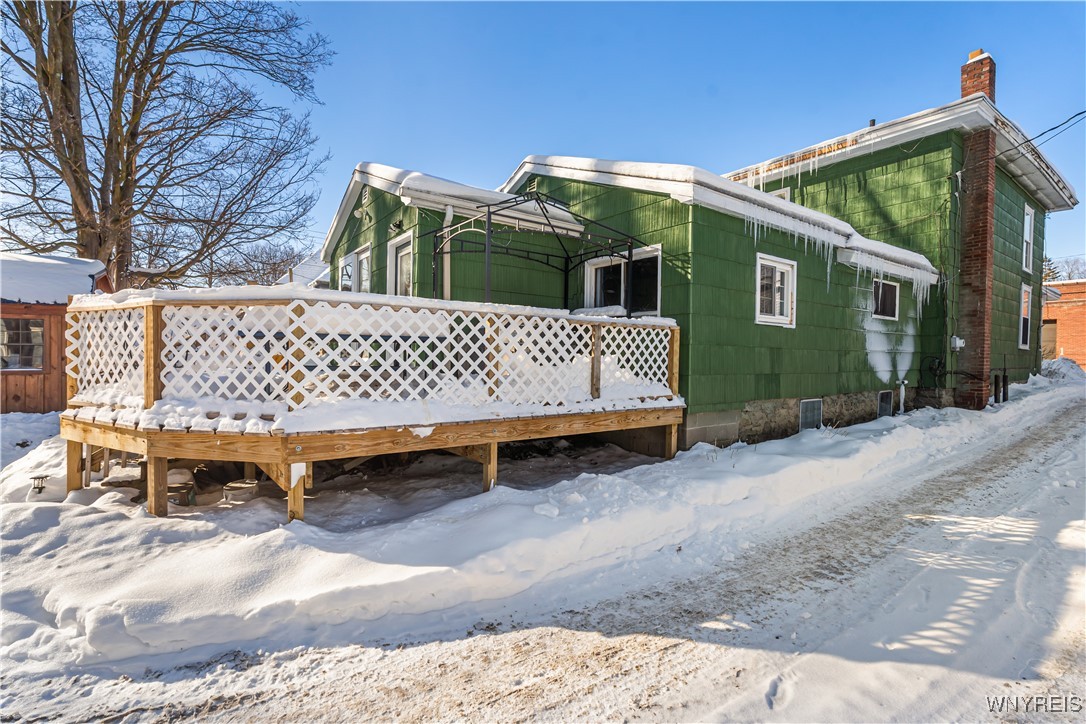 49 North State Street Nunda, NY 14517 - Photo 44 of 49 Back Yard - Deck