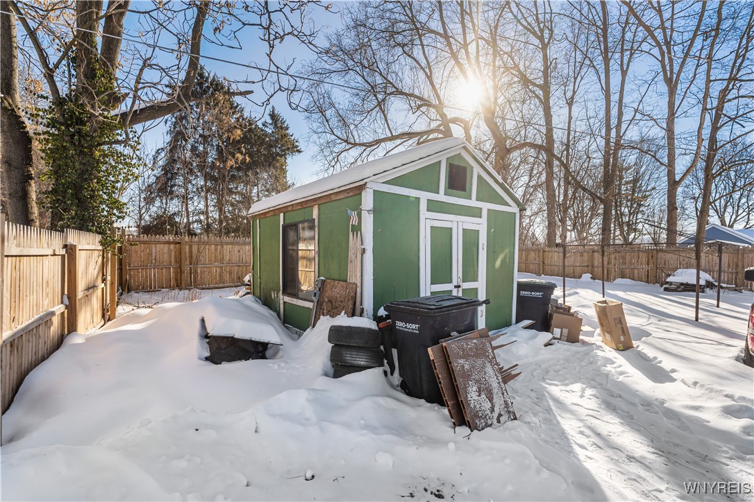 49 North State Street Nunda, NY 14517 - Photo 47 of 49 Back Yard - Shed