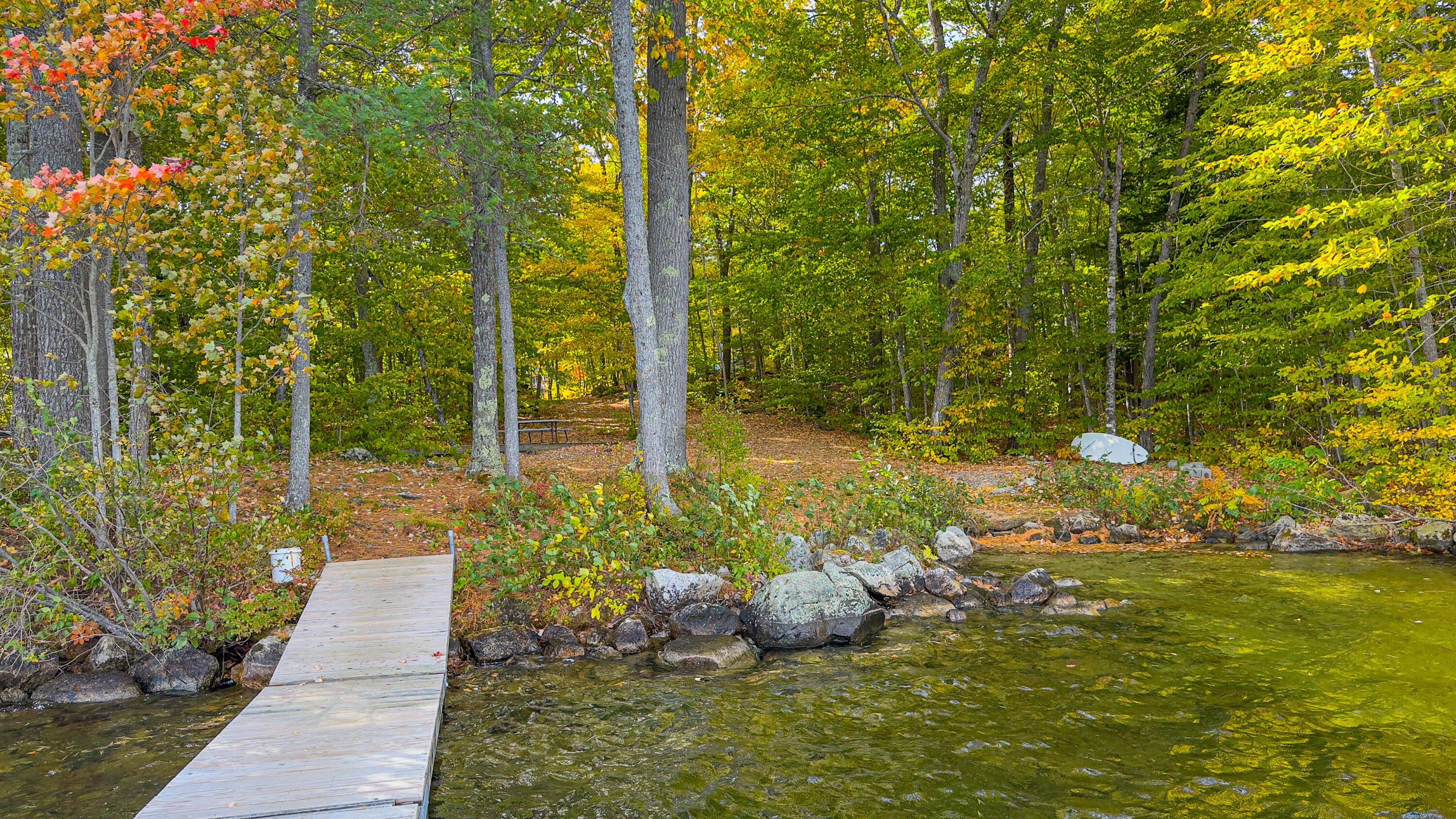 63 George Hannon Road Casco, ME 04015 - Photo 79 of 127 Private Beach dock