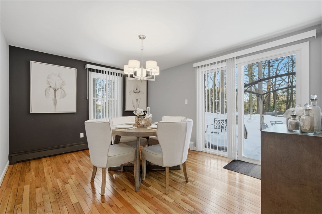 40 Curtis Road Boxford, MA 01921 - Photo 10 of 34 a view of a dining room with furniture window and wooden floor