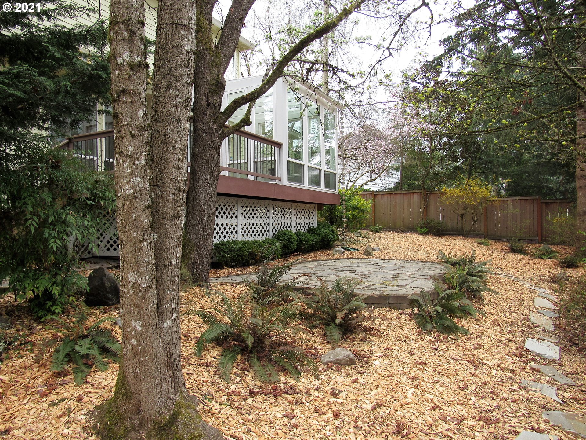5934 Southwest Kruse Ridge Drive Portland, OR 97219 - Photo 6 of 32 Backyard