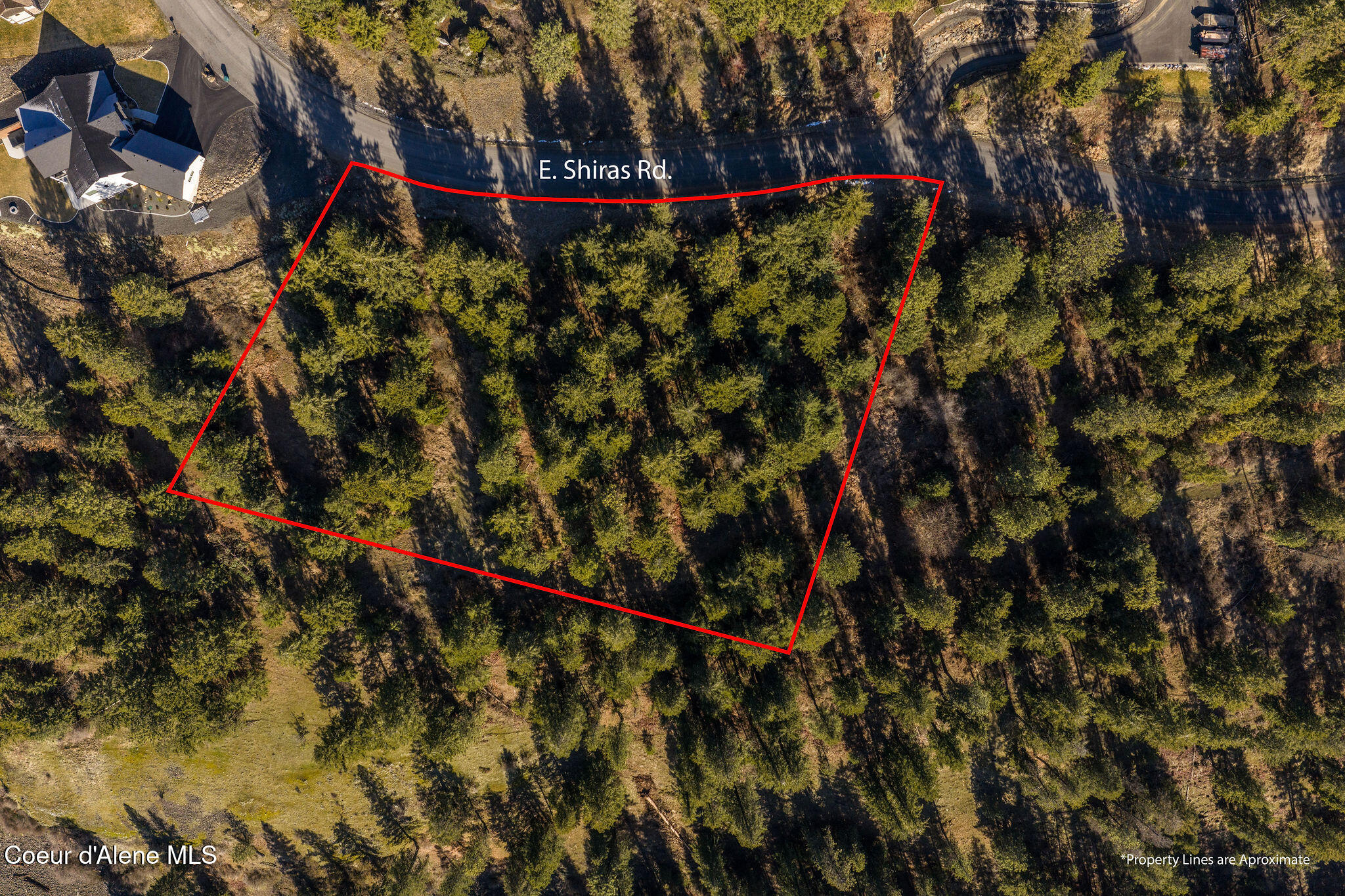 Nka East Shiras Road Coeur D'Alene, ID 83814 - Photo 1 of 1 Aerial