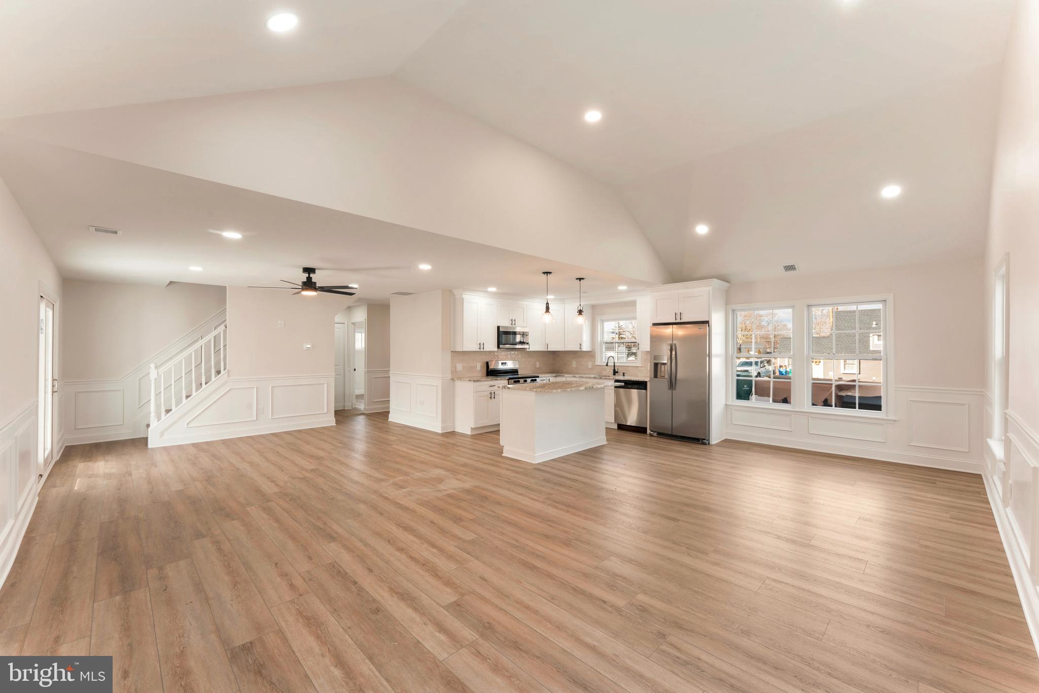 122 Ivy Hill Road Levittown, PA 19057 - Photo 15 of 36 a view of a living room a kitchen and a sink