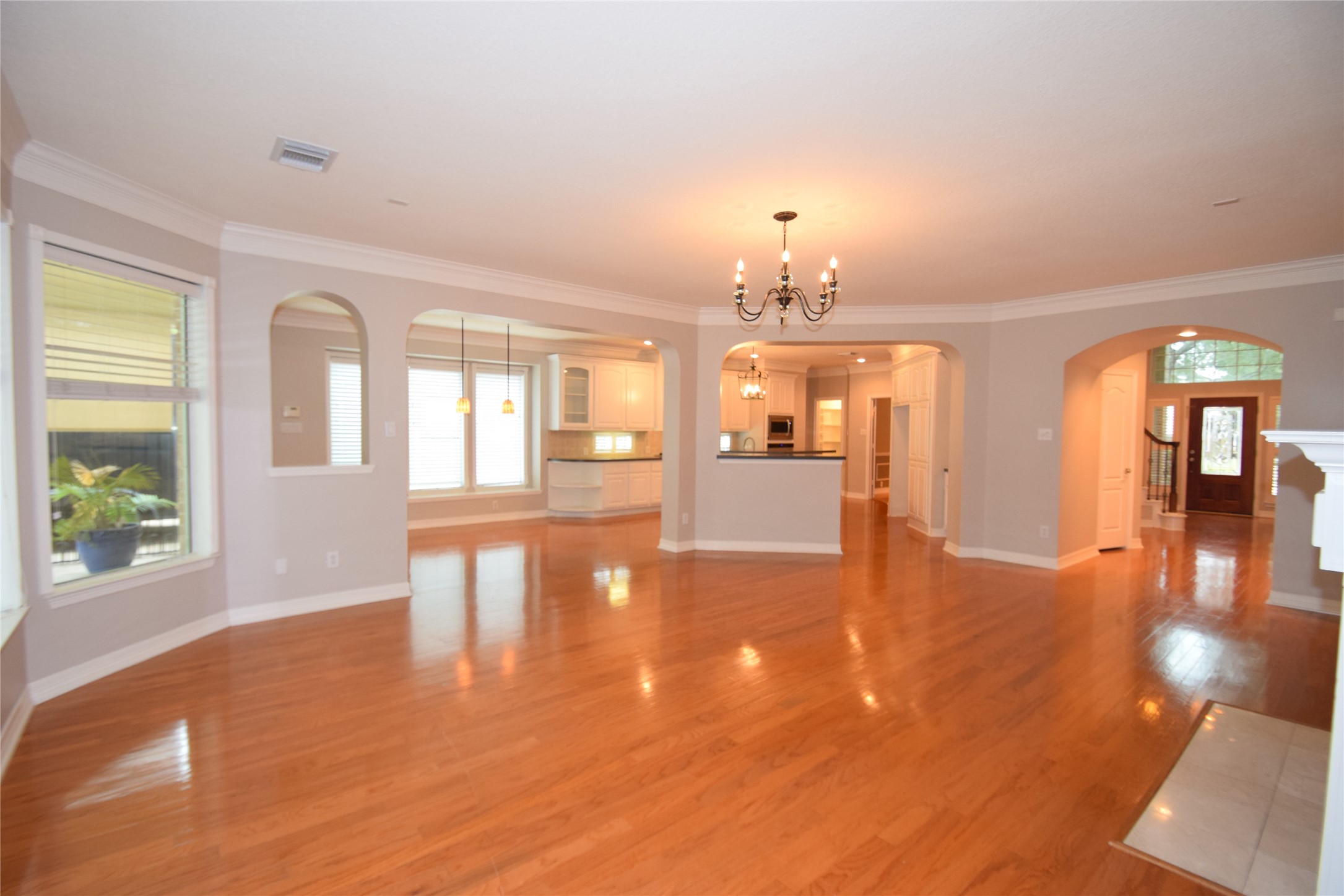 22018 Rustic Shores Lane Katy, TX 77450 - Photo 46 of 46 Family room view showing the open floor plan.