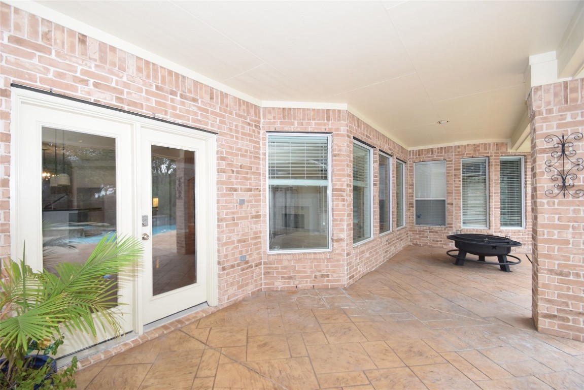 22018 Rustic Shores Lane Katy, TX 77450 - Photo 45 of 50 Enjoy another covered patio area view.