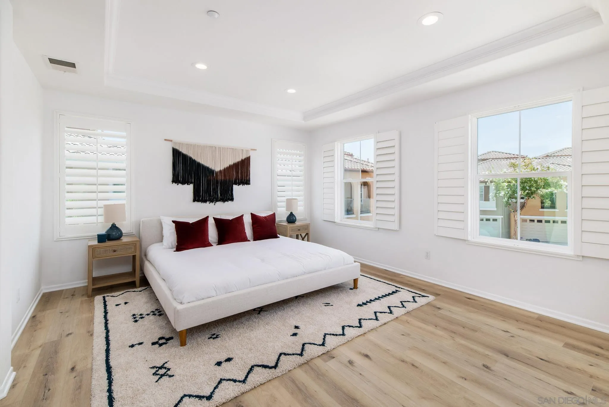 1694 Avery Road San Marcos, CA 92078 - Photo 14 of 22 a bedroom with a large bed and a window