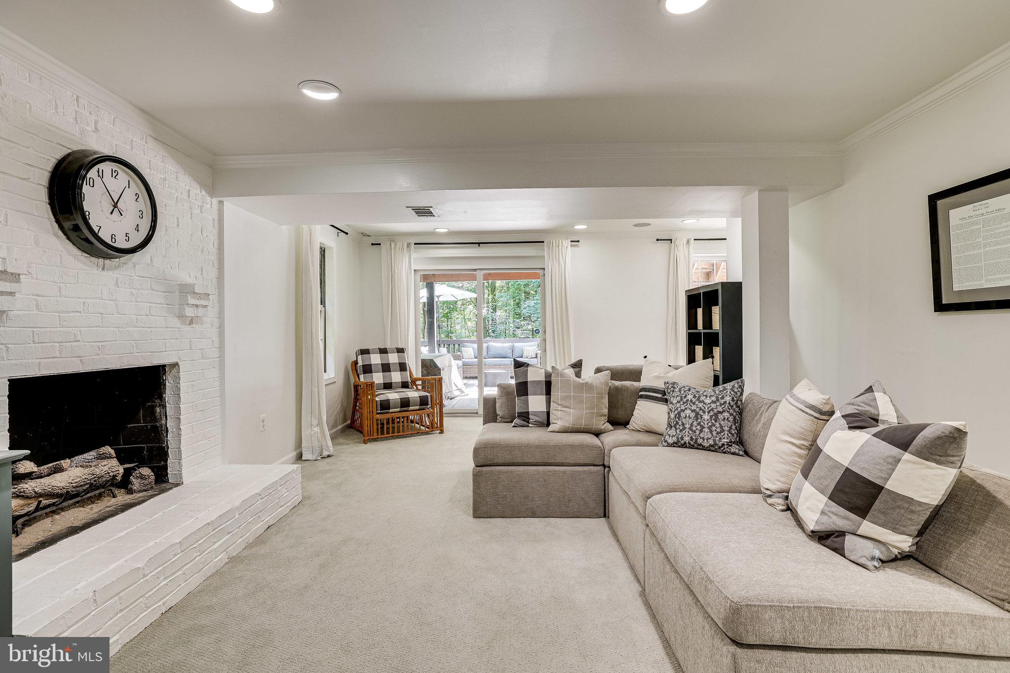 11696 Stockbridge Lane Reston, VA 20194 - Photo 53 of 76 lower level / fireplace #3