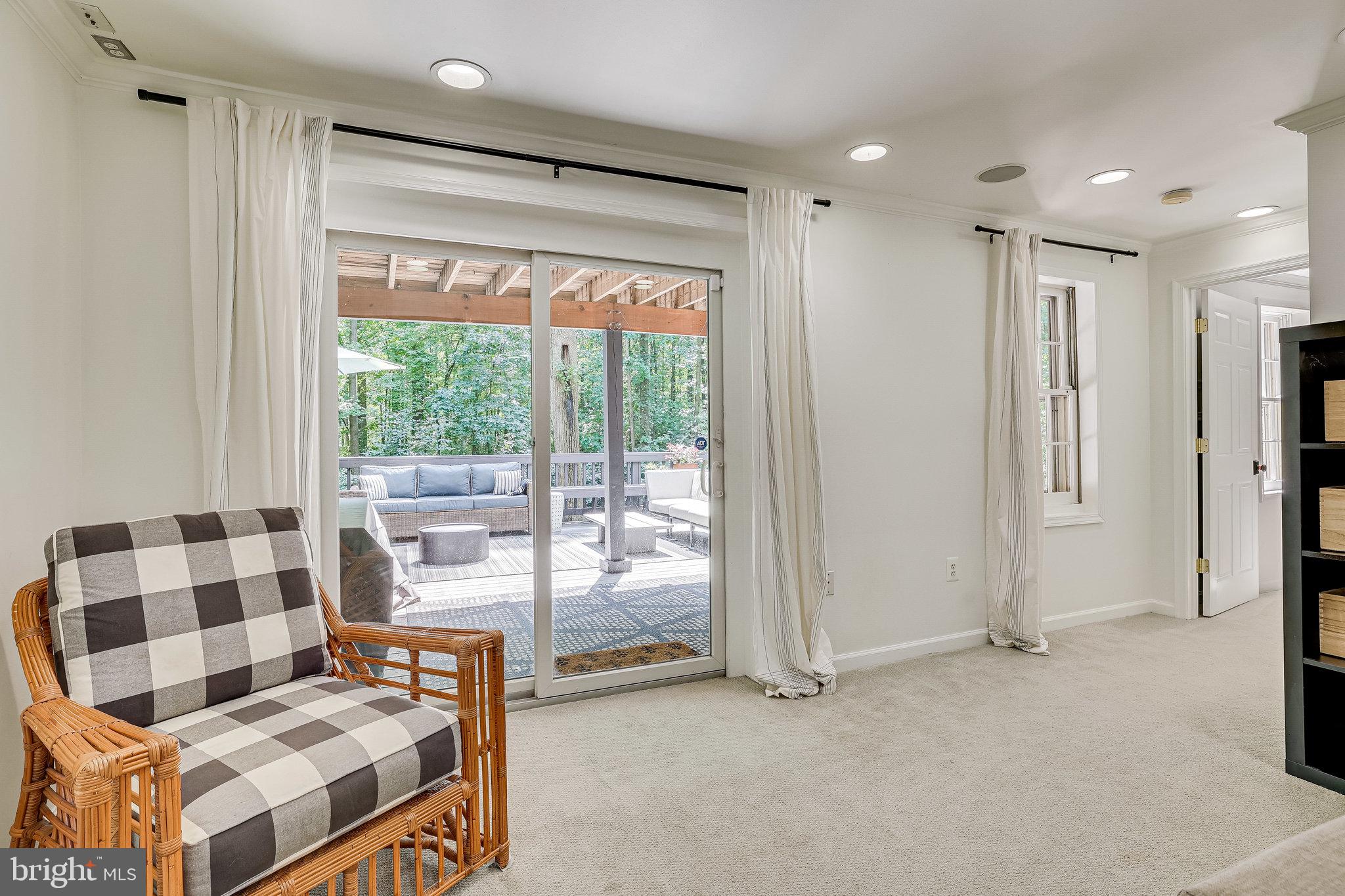 11696 Stockbridge Lane Reston, VA 20194 - Photo 58 of 76 lower level/ exterior door to lower deck