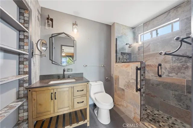 a view of a swimming pool with an outdoor space and seating area