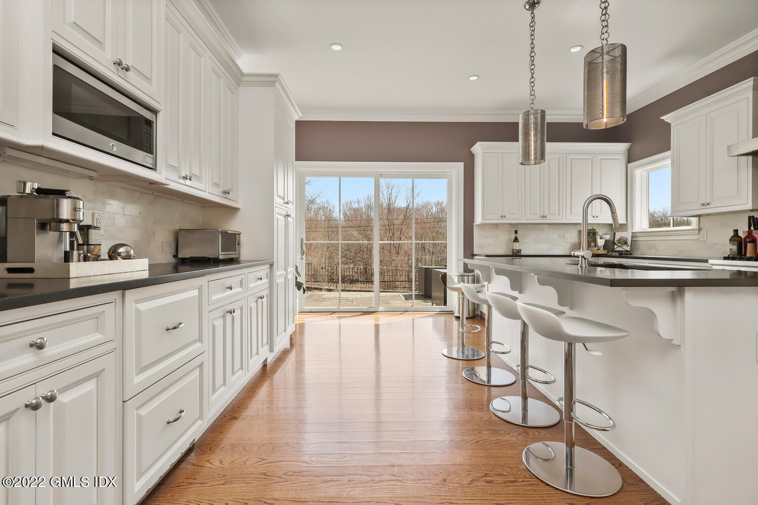 318 Valley Road Cos Cob, CT 06807 - Photo 12 of 33 a kitchen with counter top space cabinets and appliances