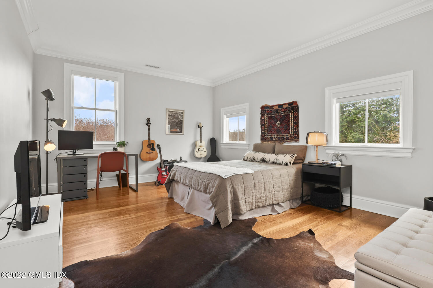 318 Valley Road Cos Cob, CT 06807 - Photo 19 of 33 a bedroom with furniture and a window