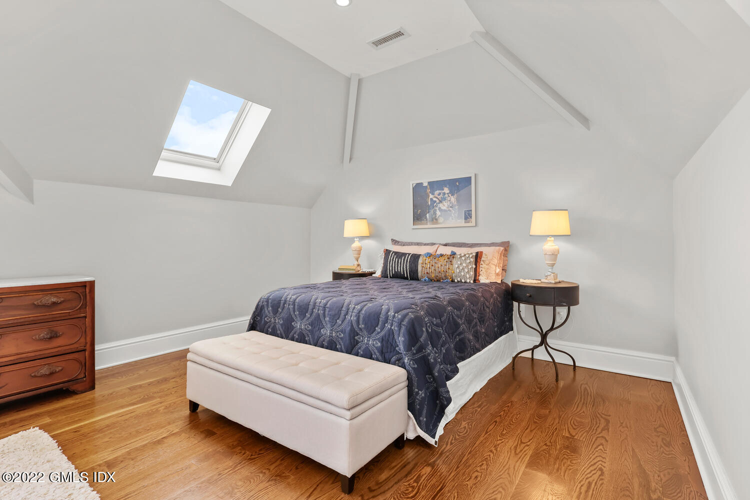 318 Valley Road Cos Cob, CT 06807 - Photo 20 of 33 a bedroom with bed and window