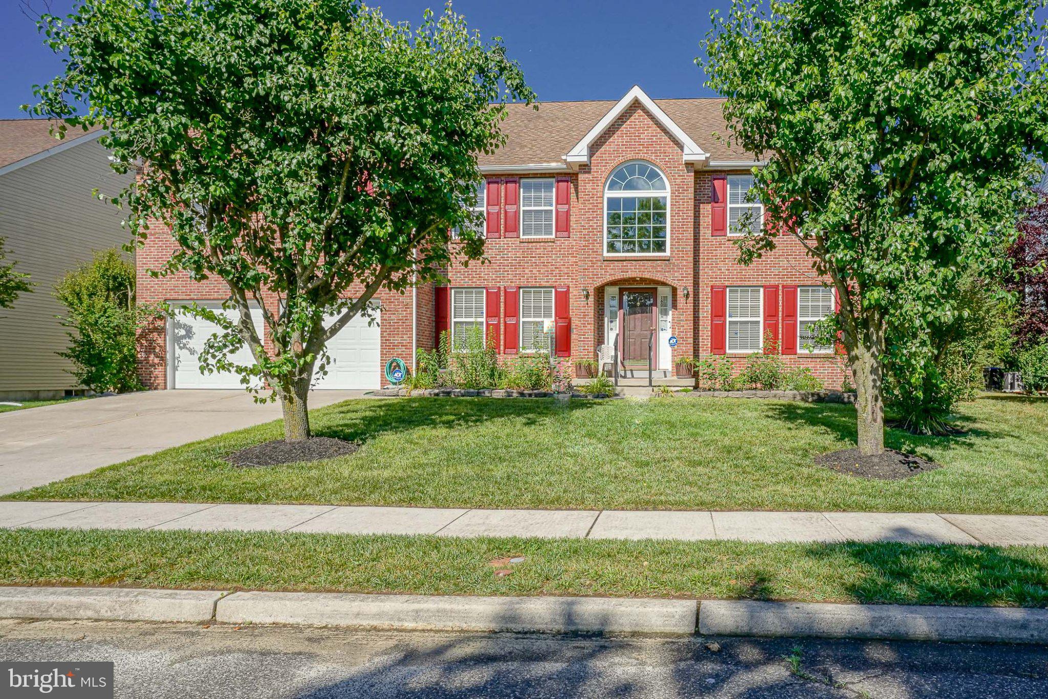 160 Quiet Road Sicklerville, NJ 08081 - Photo 2 of 24 Charming brick home with vibrant curb appeal.