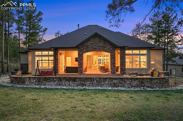 778 Cumberland Road Larkspur, CO 80118 - Photo 27 of 31 Rear overview