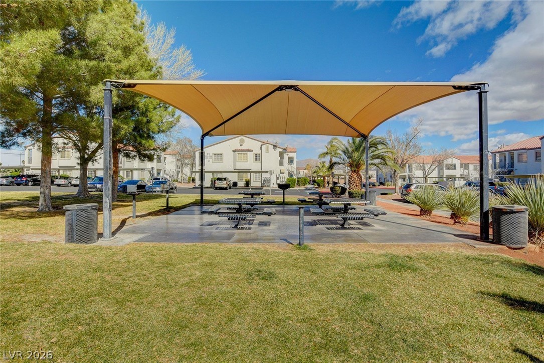 3318 North Decatur Boulevard, Unit 2072 Las Vegas, NV 89130 - Photo 40 of 50 An inviting picnic area with sheltered seating and ample green space, perfect for community gatherings.