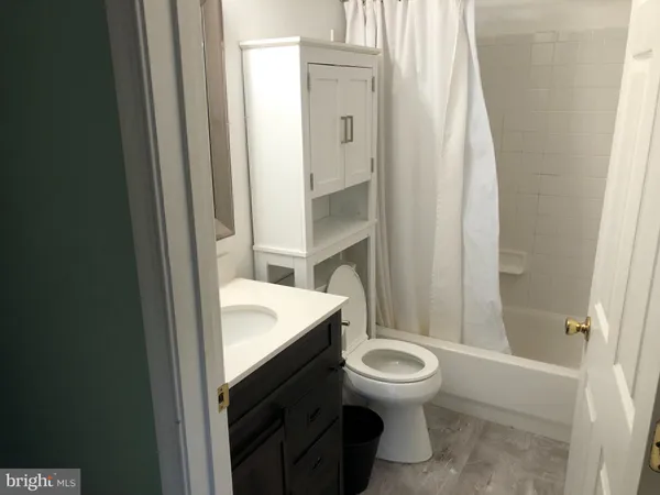 a view of wooden floor