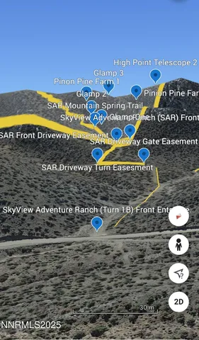 a view of a street with an ocean view