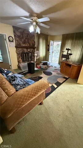 an empty room with a empty space and windows