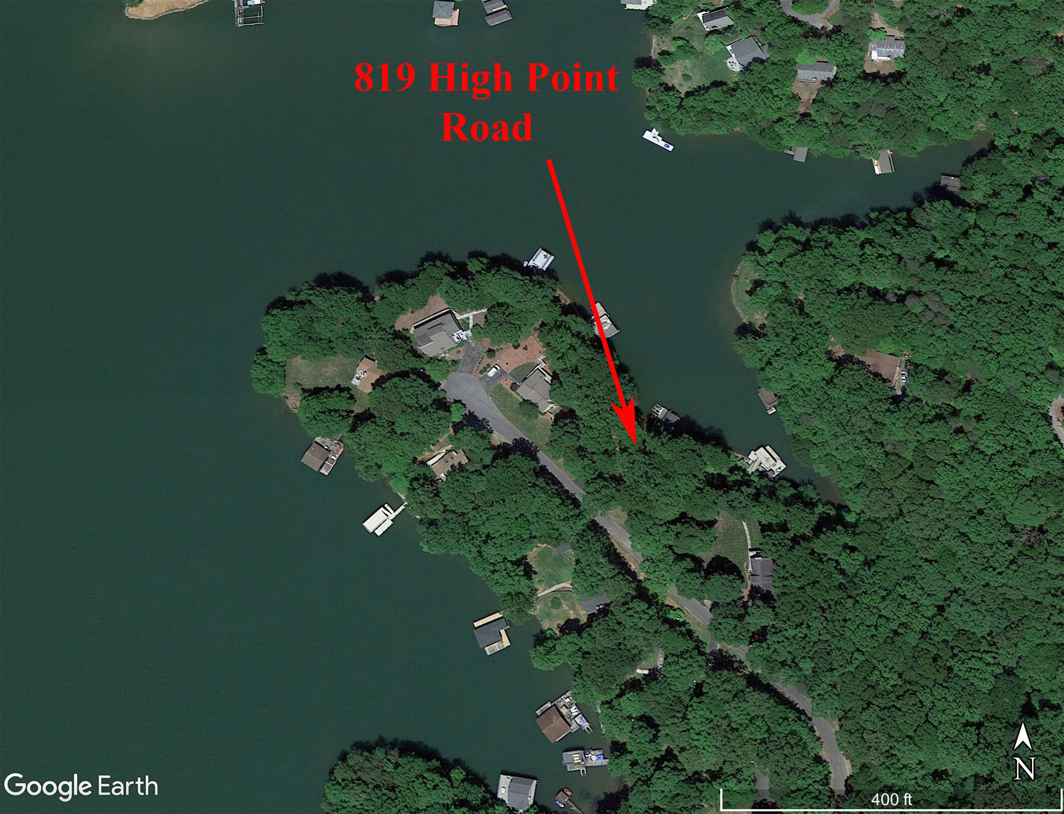 819 High Point Road Moneta, VA 24121 - Photo 54 of 56 google maps
