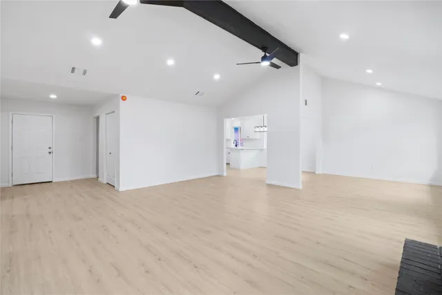 a view of empty room