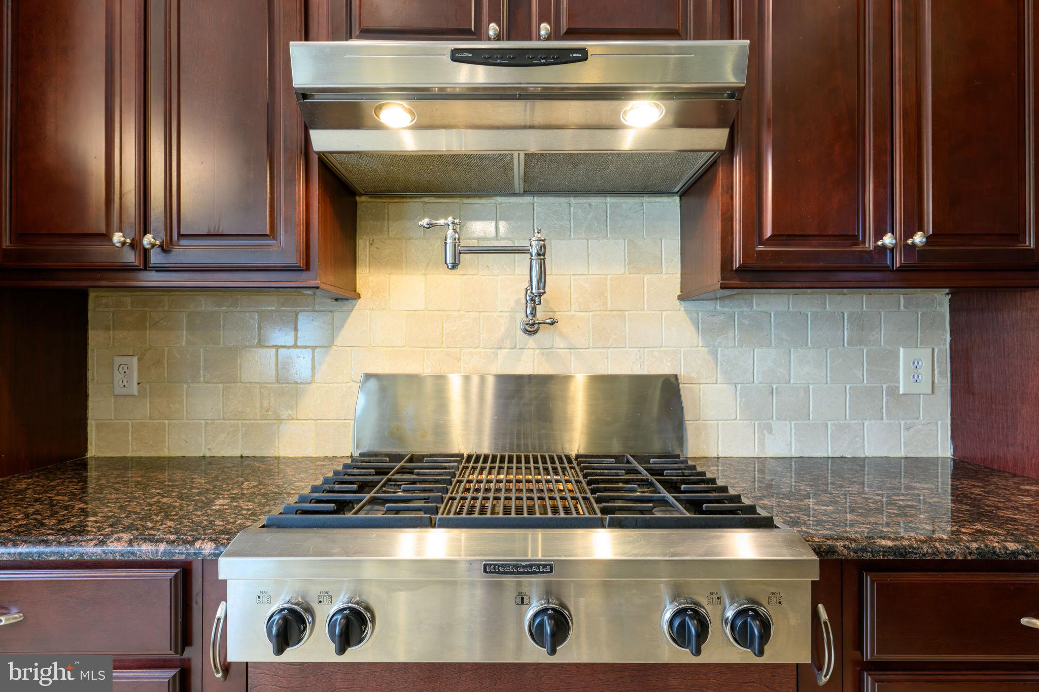 2040 Kingsview Road Macungie, PA 18062 - Photo 5 of 39 Gas cook top and pot filler faucet