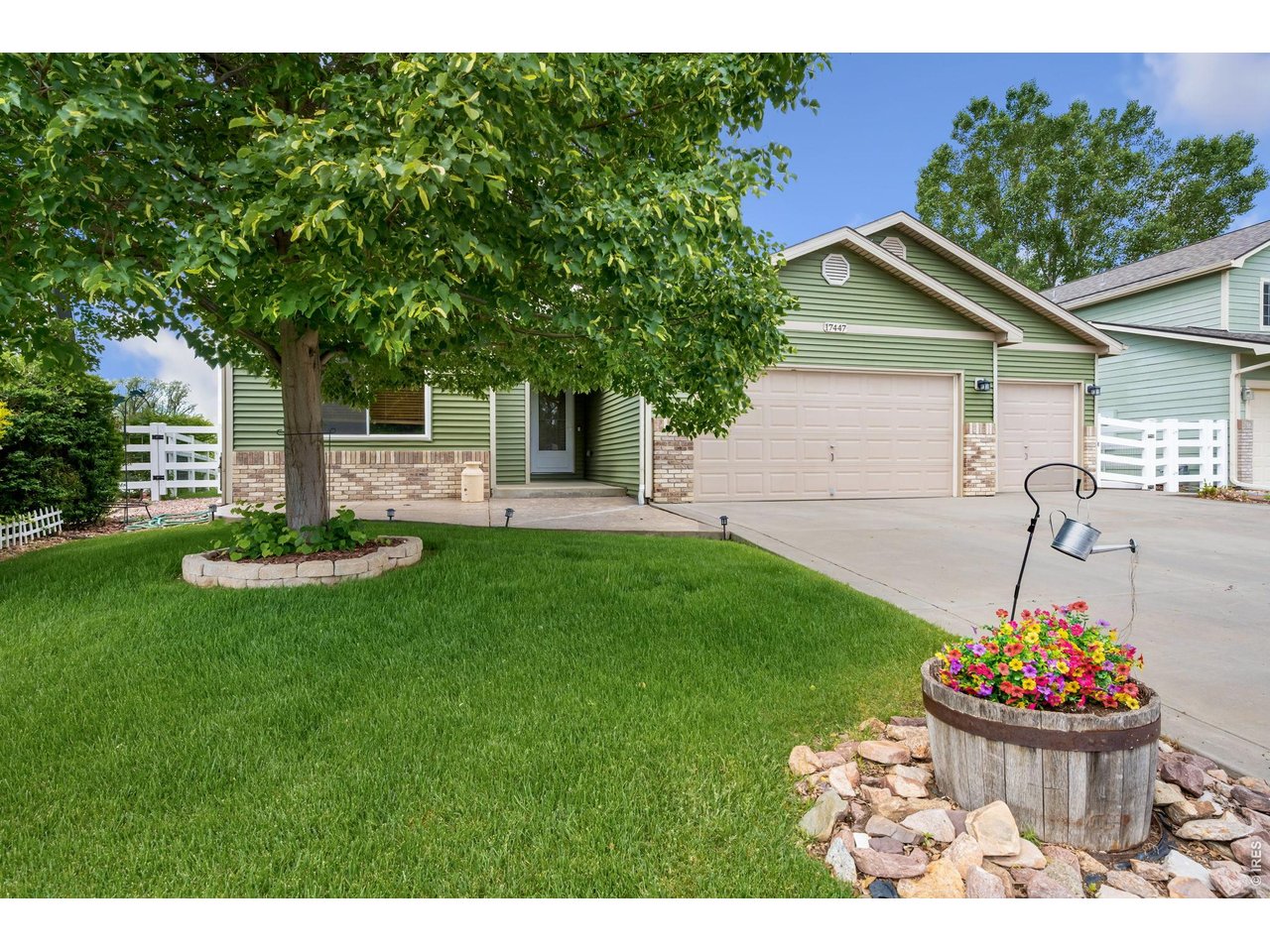 17447 Margil Road Mead, CO 80542 - Photo 2 of 27 Mature landscaping