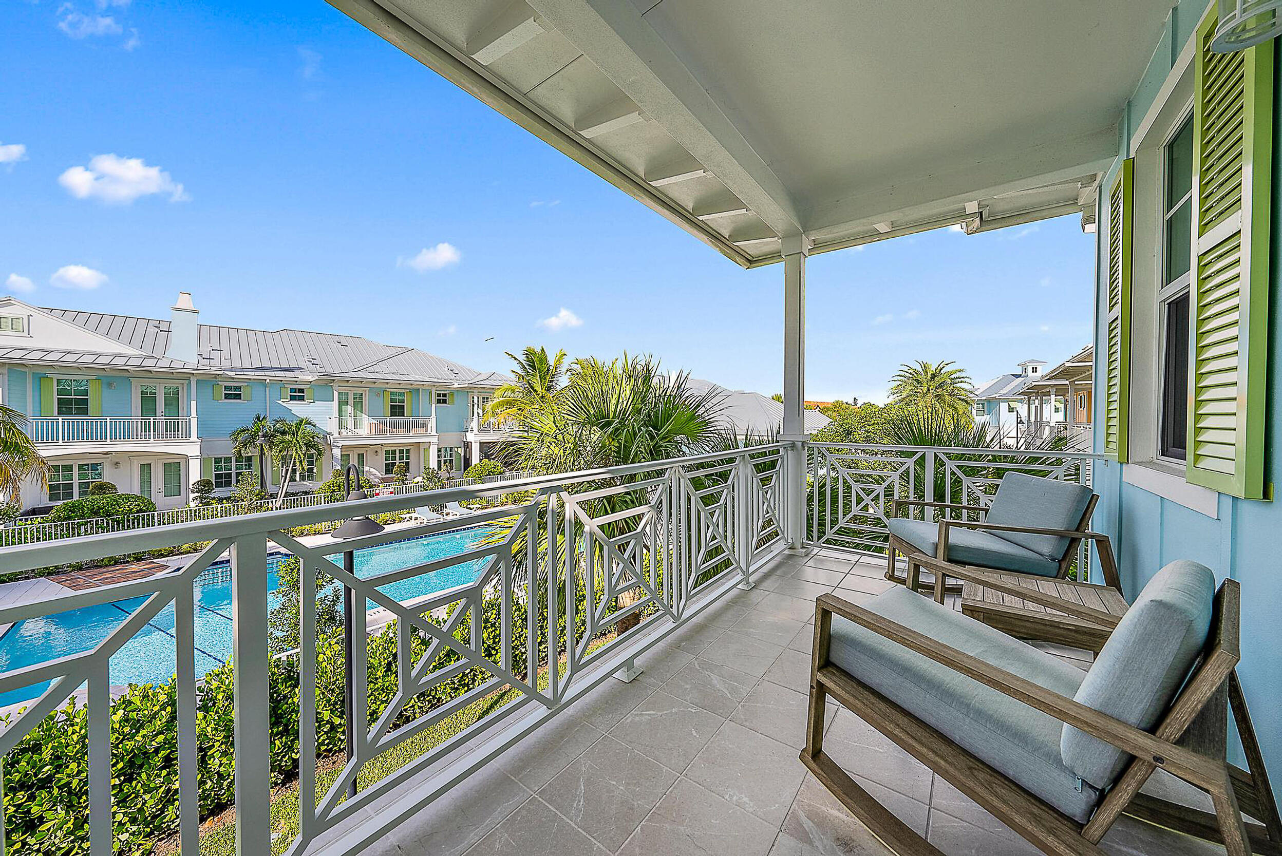 411 Inlet Waters Circle Jupiter, FL 33477 - Photo 18 of 33 Primary Suite Balcony
