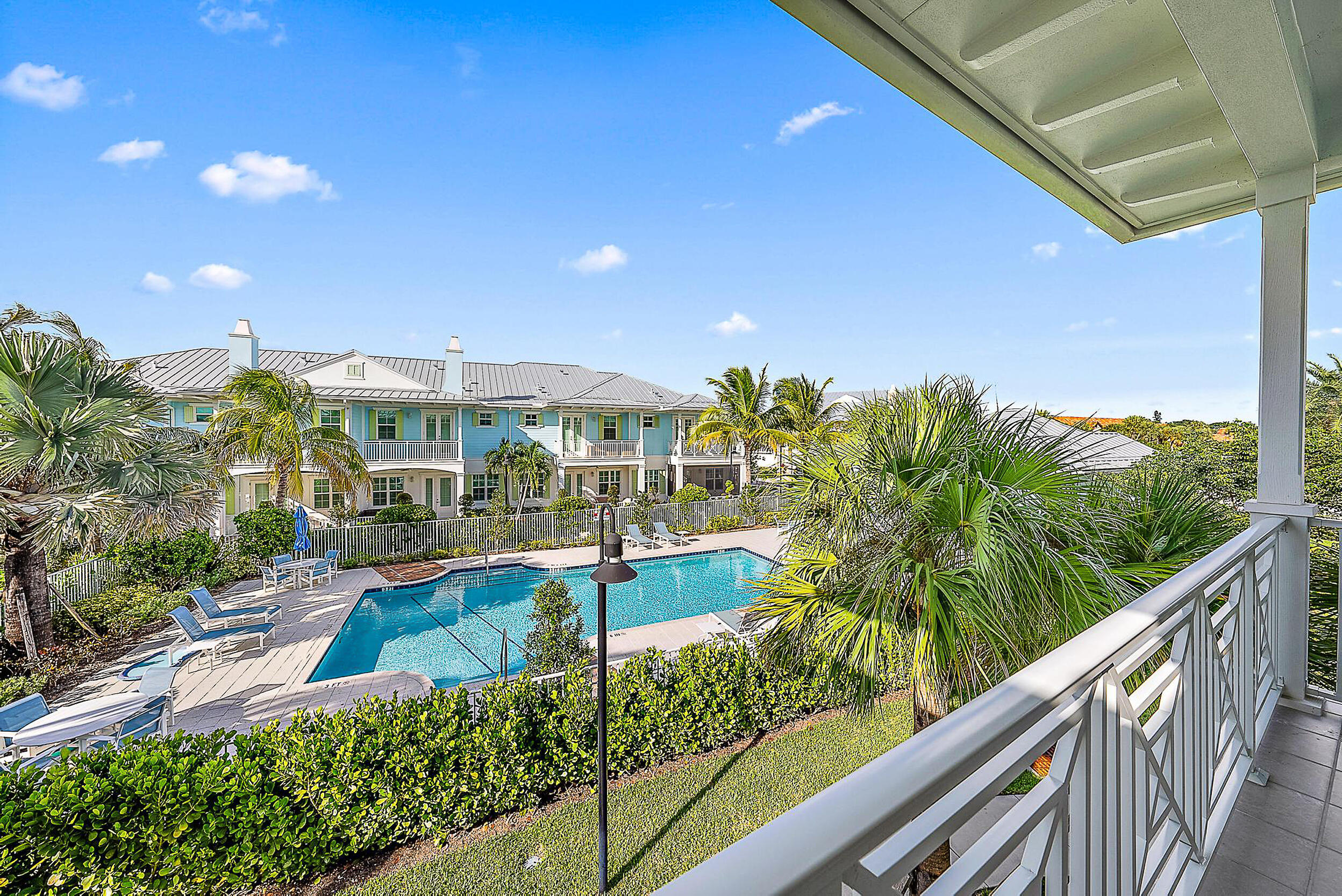 411 Inlet Waters Circle Jupiter, FL 33477 - Photo 22 of 33 Primary Suite Balcony