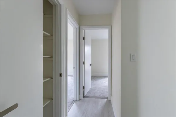 an empty room with window