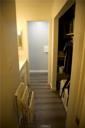 a view of walk in closet