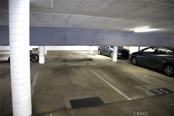 a view of parking area